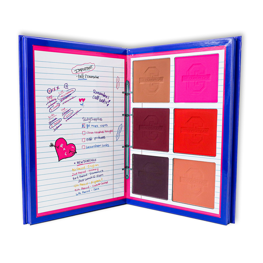 The Matte Book Cosmetic Palette by THE CRAYON CASE